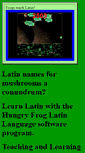 Mobile Screenshot of learn.latin.language.software.fungiart.com